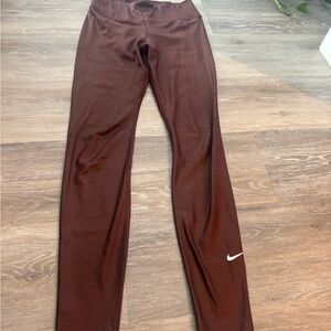 Nike Chocolate Brown Leggings